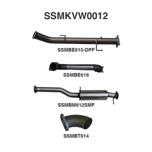 Vw on sale amarok exhaust