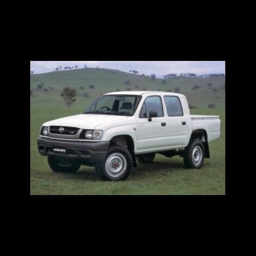 SCF STANDARD ROCKSLIDERS - N60 HILUX DUAL CAB