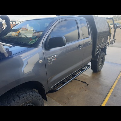SCF FATBOY ROCKSLIDERS - N70 HILUX