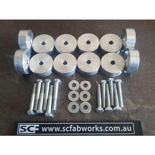 SCF VW Amarok 43mm Body lift kit